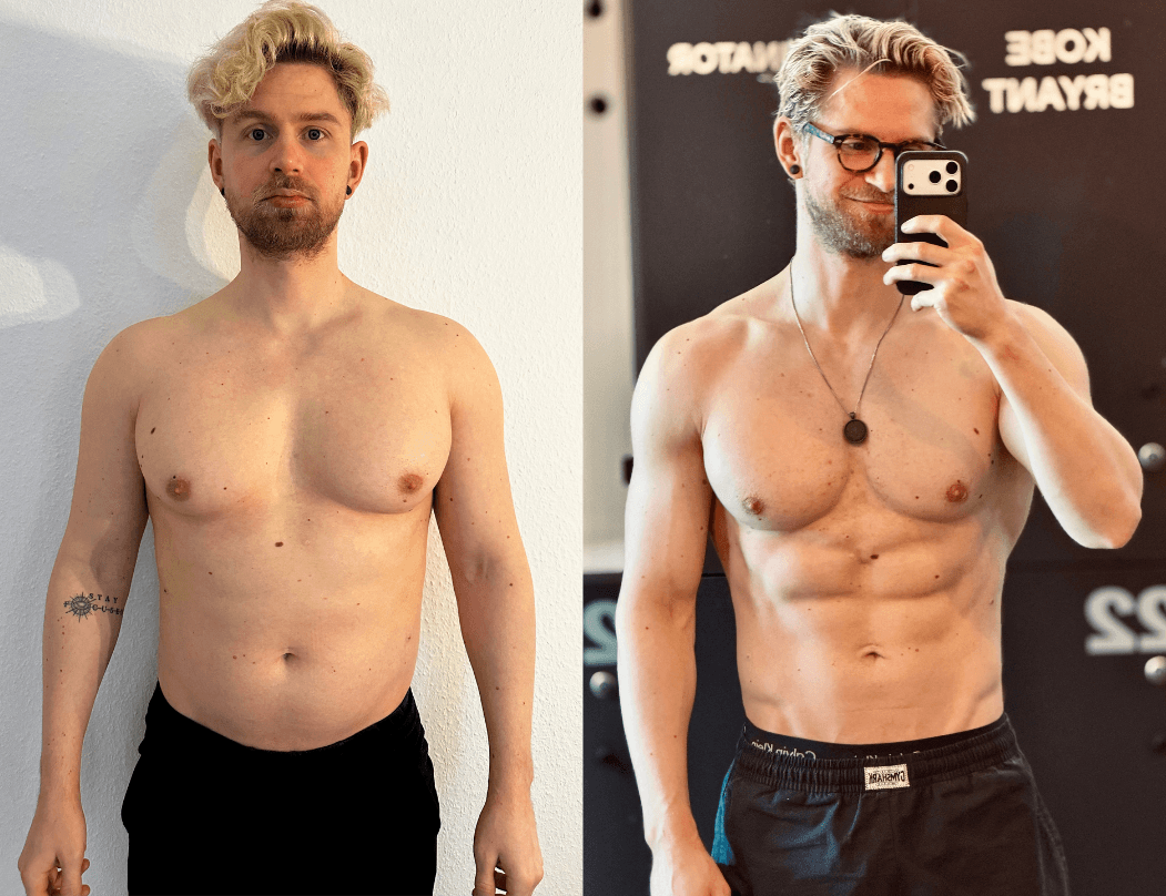 Sebastian – Vorher und Nachher Transformation